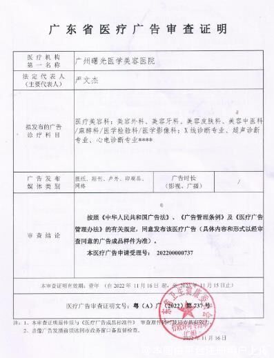 审查证明