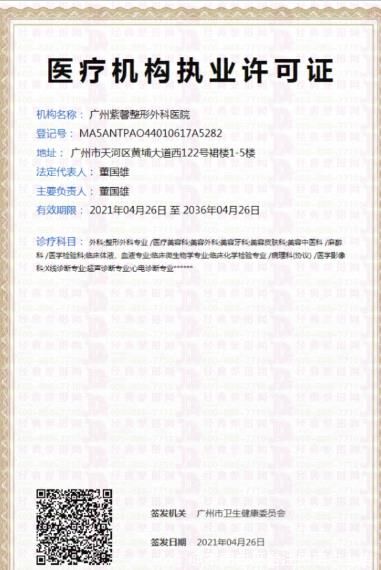 执业许可证
